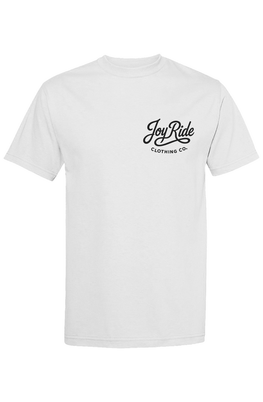 Joy Ride Beach Version White Tee